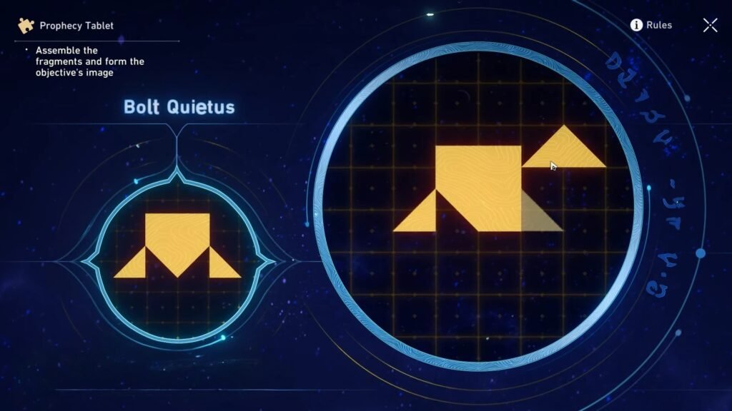 Honkai Star- Prophecy Tablet Puzzle 1