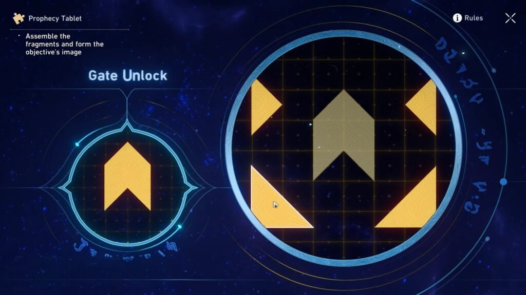Honkai Star- Prophecy Tablet Puzzle 2