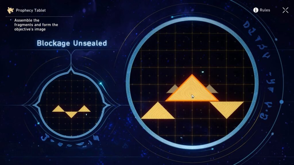 Honkai Star- Prophecy Tablet Puzzle 5