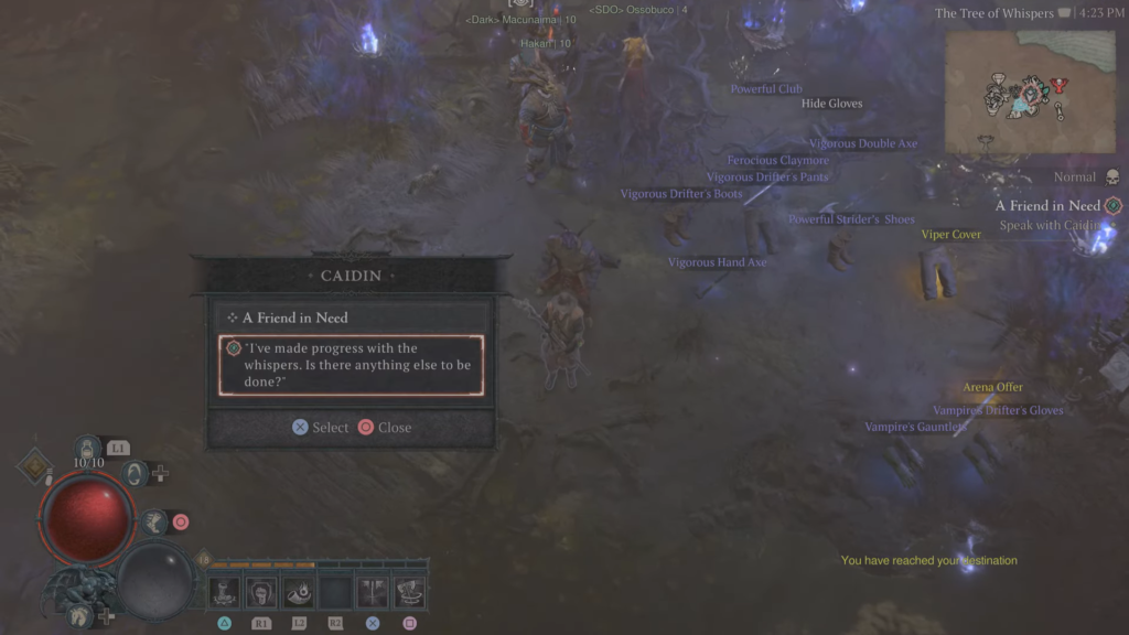 Diablo 4 Season 7 Quest #4 Start