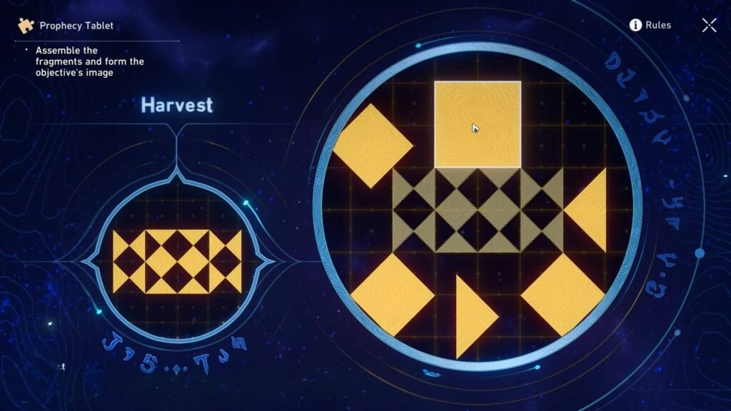 Honkai Star- Prophecy Tablet Puzzle 9