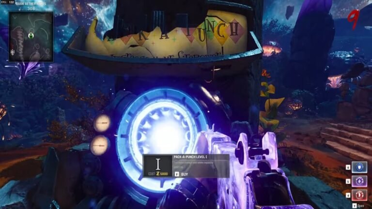 A Level 1 Pack a Punch in The Tomb map in Call of Duty Black Ops 6 Zombies