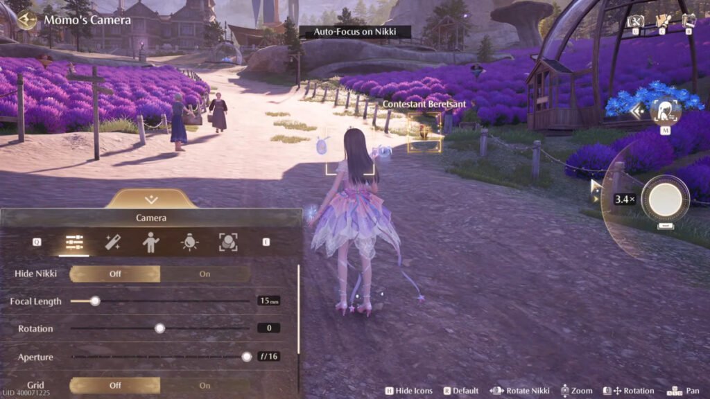 The Beretsant That Stands Guard in the Beretsant King Quest in Infinity Nikki.