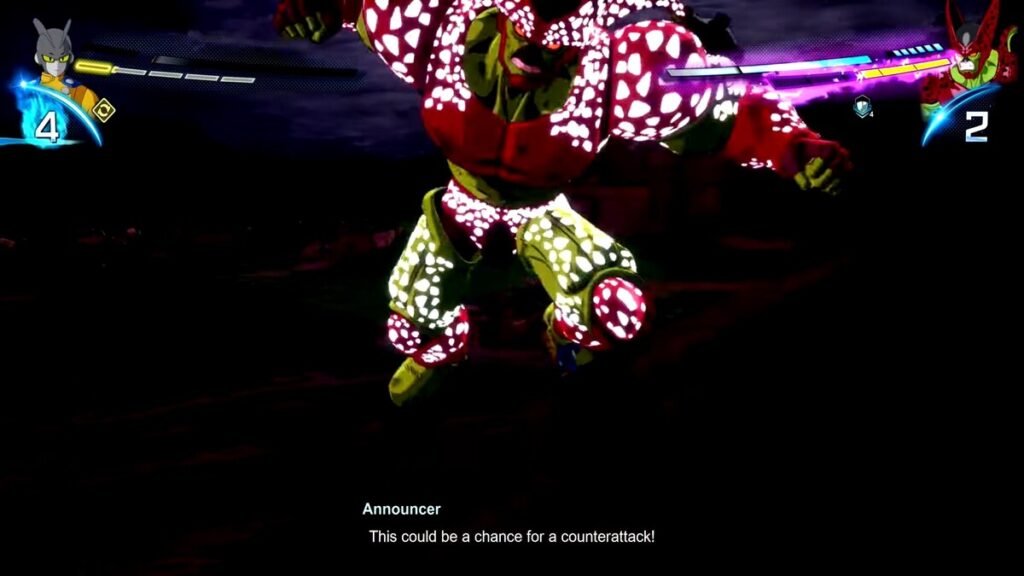 Fighting Cell Max in the Hero of Justice DLC in Dragon Ball Sparking ZERO