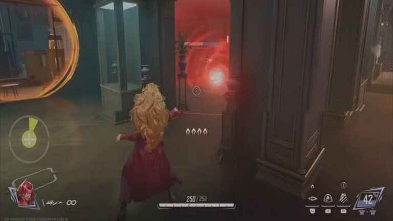 Scarlet Witch in the Doom Match Mode in Marvel Rivals.
