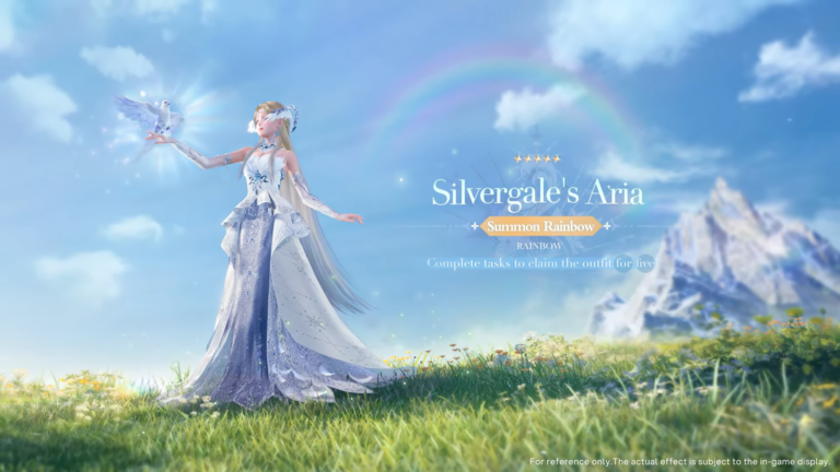 Infinity Nikki- Featured Image Silvergale Aria's Outfit