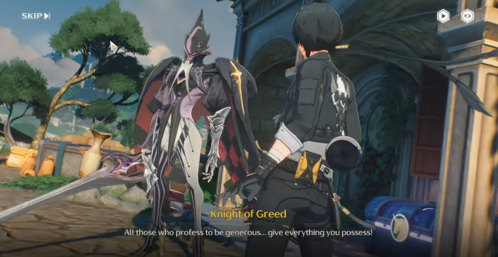 Knight of Greed