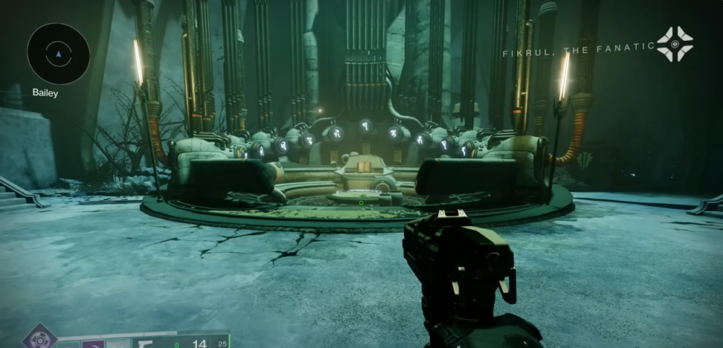The organ puzzle room - Destiny 2 how to complete Kells of Kells