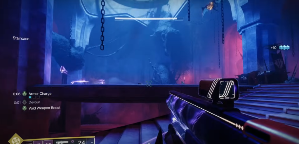 Top of the giant staircase - Destiny 2 how to complete Kells of Kells