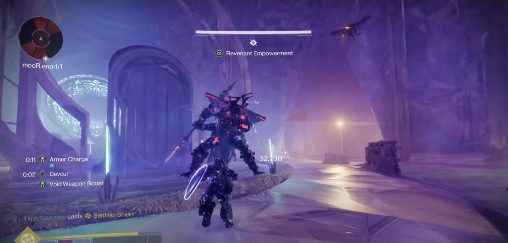 A stunned fikrul - Destiny 2 how to complete Kells of Kells