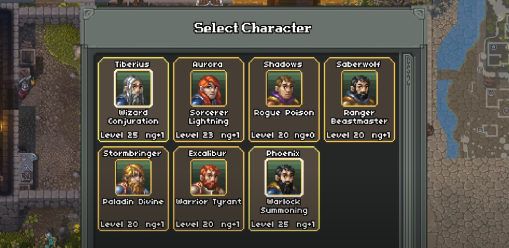 Different level showcase - Heroes Of Hammerwatch II: NG+ Levelling Explained