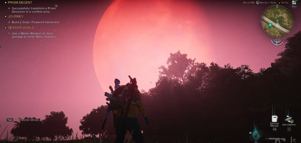 crimson moon - Once Human Best Early Lunar Oracle Farm Guide
