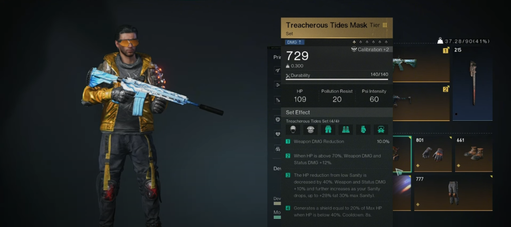 treacherous tides set - Once Human Best Early Lunar Oracle Farm Guide