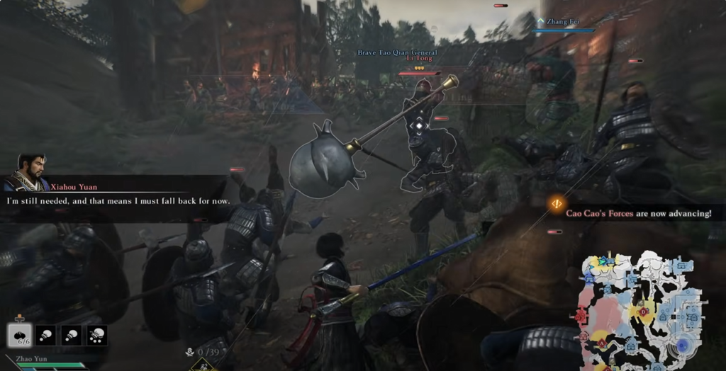 helping your officer - Dynasty Warriors: Origins - Battle of Xu Province