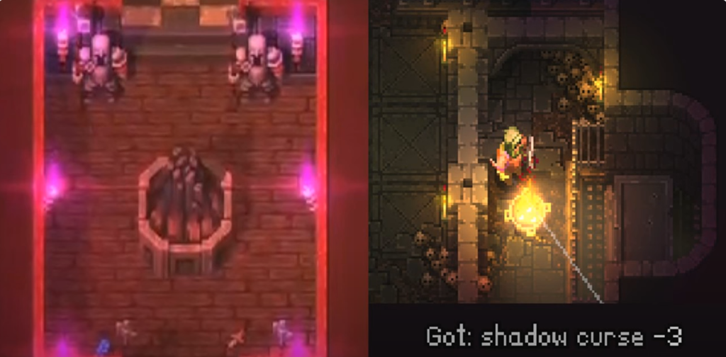 bonfire and brazier - Shadow Curse In Heroes Of Hammerwatch II Explained