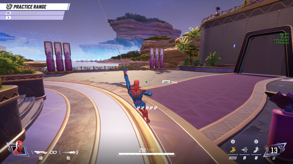 Spider-man's web swing - Spider tracer explained Marvel Rivals