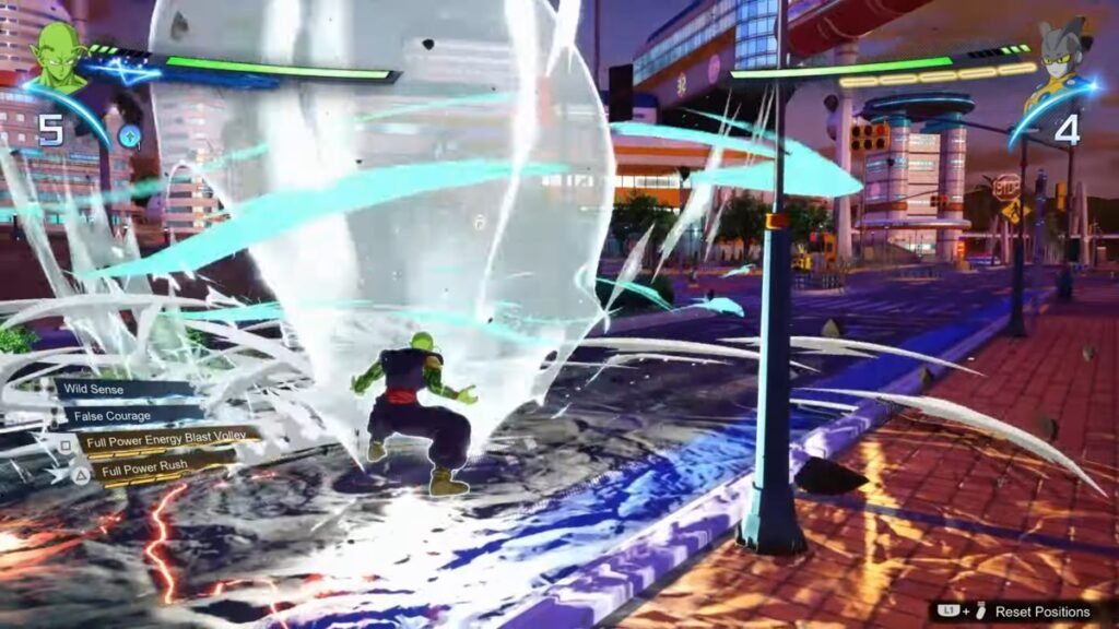 Super Hero Piccolo's moveset in Dragon Ball Sparking Zero