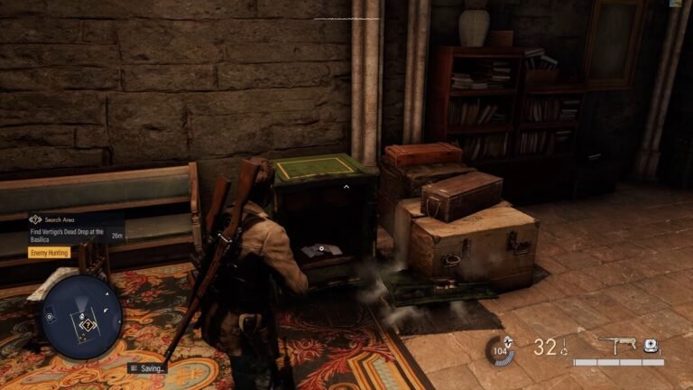 A safe with Collectible Documents in Sniper Elite Resistance