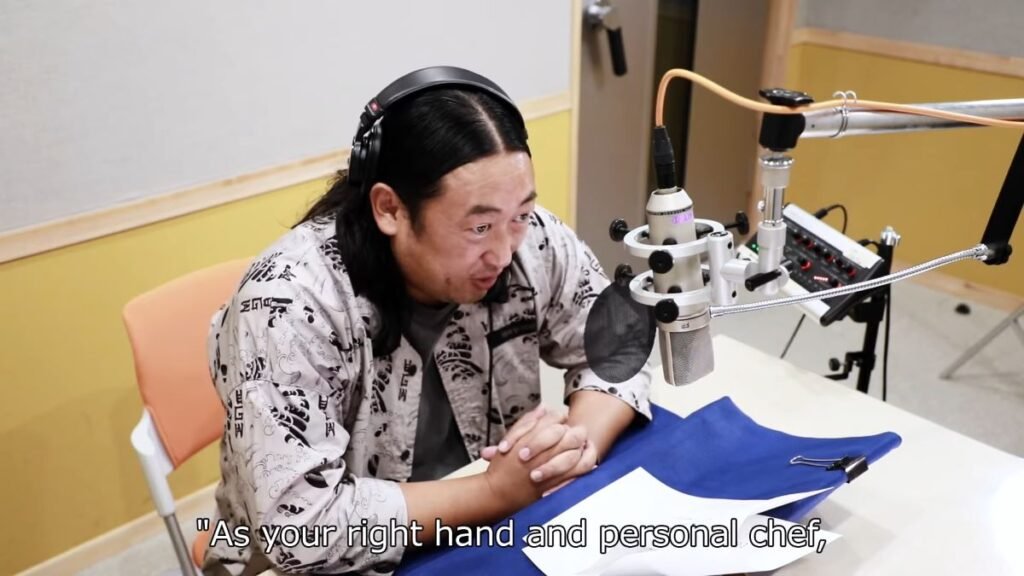 Ryuji Akiyama reading his lines for Like a Dragon Pirate Yakuza