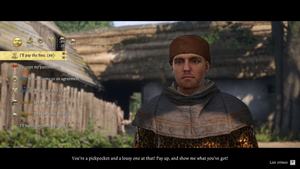 options after getting caught - Kingdom Come: Deliverance 2 - Crime & Punishment Guide