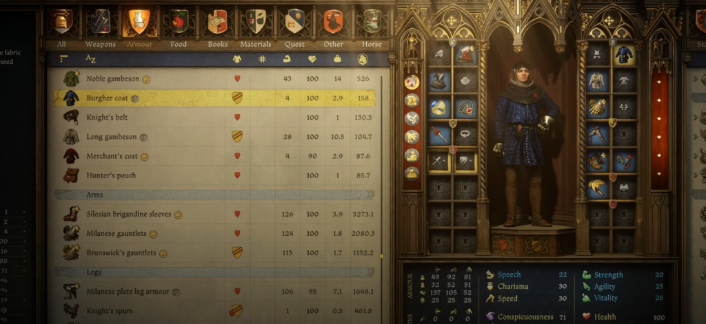 a charisma outfit - Speech & Charisma Explained In KCD2