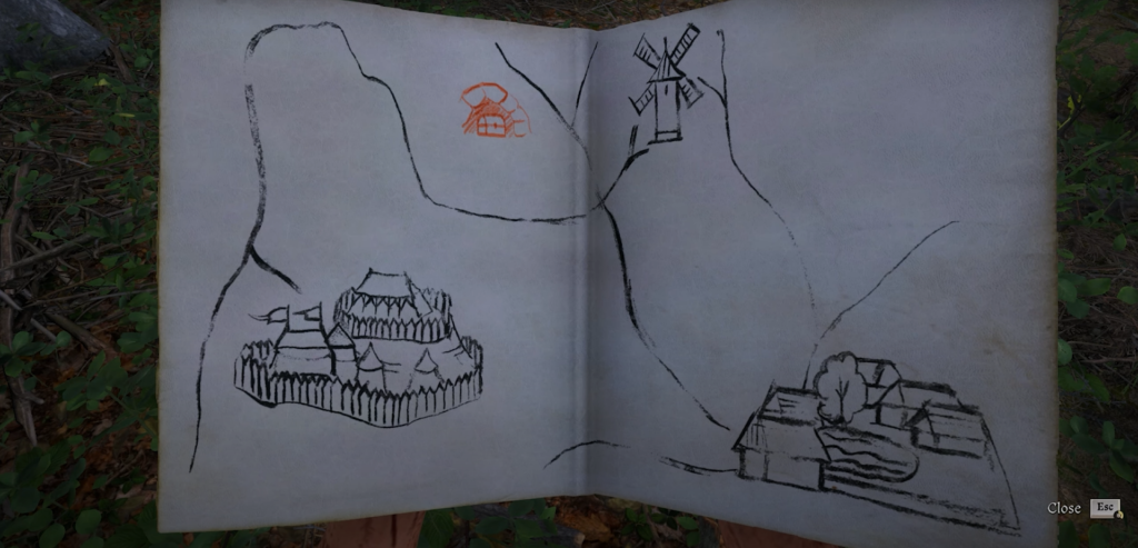 Darko's map - All treasure map locations and solutions in Kingdom Come: Deliverance 2
