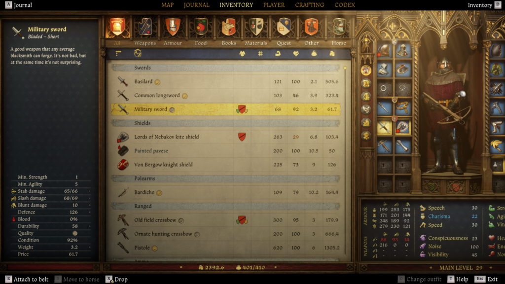 military sword - Kingdom Come Deliverance 2 - BEST Perks, Skills & Stats (How to Make a Build in KCD 2)