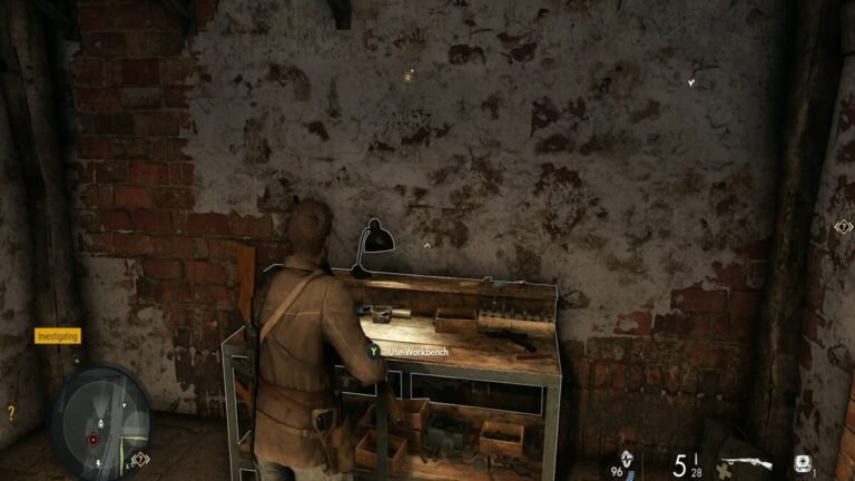 The Rifle Workbench in Sniper Elite Resistance