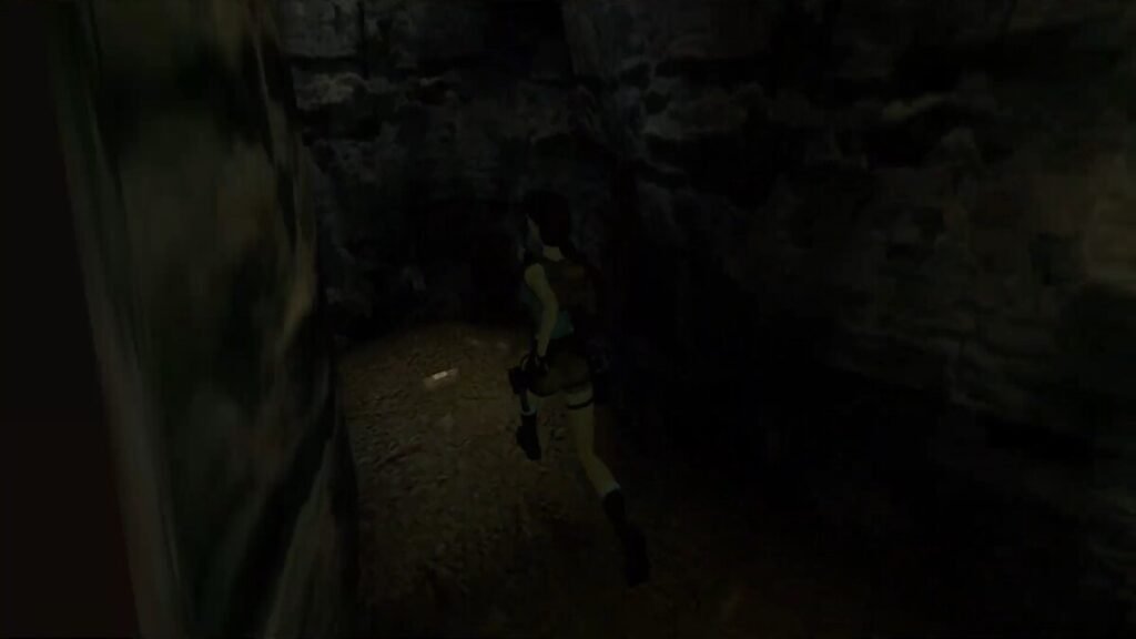 The first Secret in the Tomb of Seth map in Tomb Raider 4 Remastered