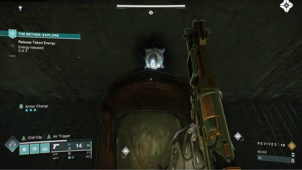 The first hidden worm in The Founts in Destiny 2