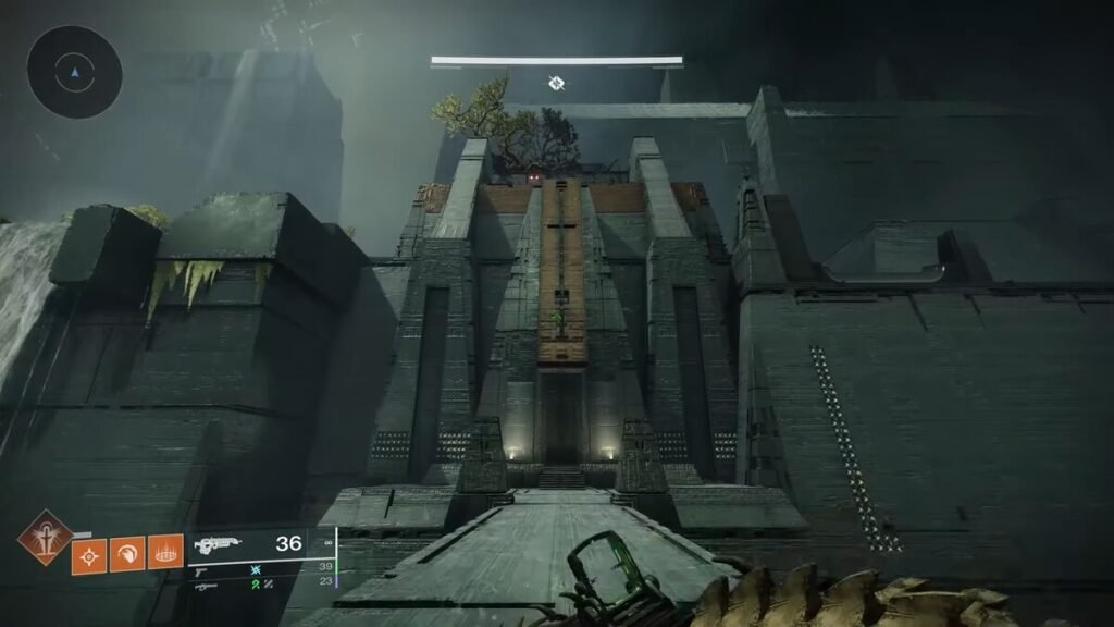 The pathway to the First Encounter in the Sundered Doctrine in Destiny 2