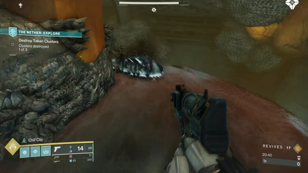The second hidden worm in The Mausoleum in Destiny 2