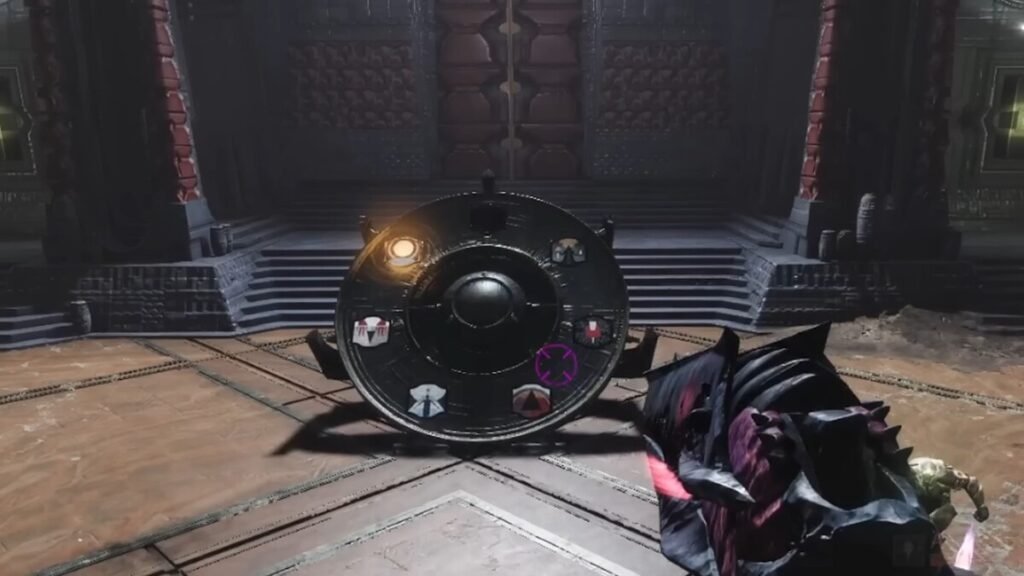 The wheel in the Final Encounter in the Sundered Doctrine in Destiny 2