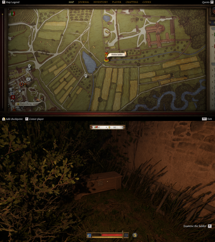 Map from Chest by Sedletz - All treasure map locations and solutions in Kingdom Come: Deliverance 2